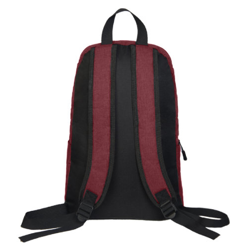 Лёгкий меланжевый рюкзак BASIC (красный)