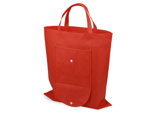 Складная сумка Plema из нетканого материала, красный