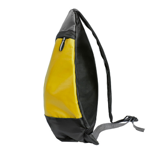 Рюкзак Pick, жёлтый/серый/чёрный, 41 x 32 см, 100% полиэстер 210D (желтый)