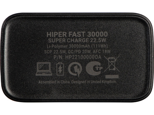Портативный внешний аккумулятор FAST 30000 Black (P)
