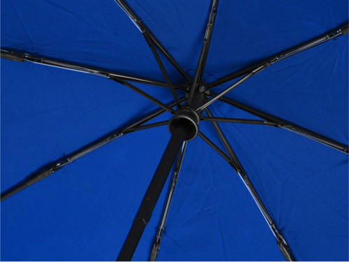 21-дюймовый зонт автомат Bo из переработанного ПЭТ-пластика, ярко-синий