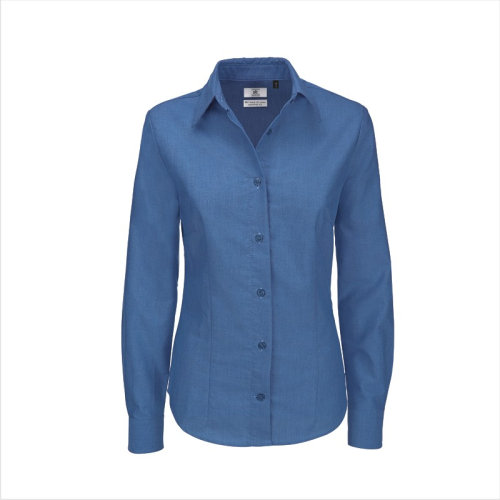 Рубашка женская с длинным рукавом Oxford LSL/women, синий
