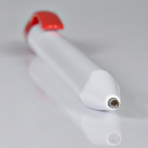 Ручка шариковая N1 (белый, красный)