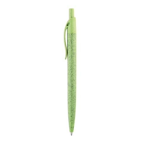 CAMILA. Шариковая ручка из волокон пшеничной соломы и ABS (светло-зелёный)