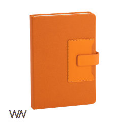 Ежедневник недатированный "Монти", формат А5, оранжевый