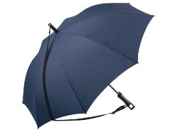 Зонт-трость 1199 Loop с плечевым ремнем, полуавтомат, нейви