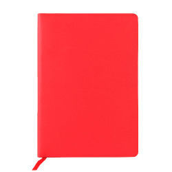 Блокнот NIKA soft touch (красный)