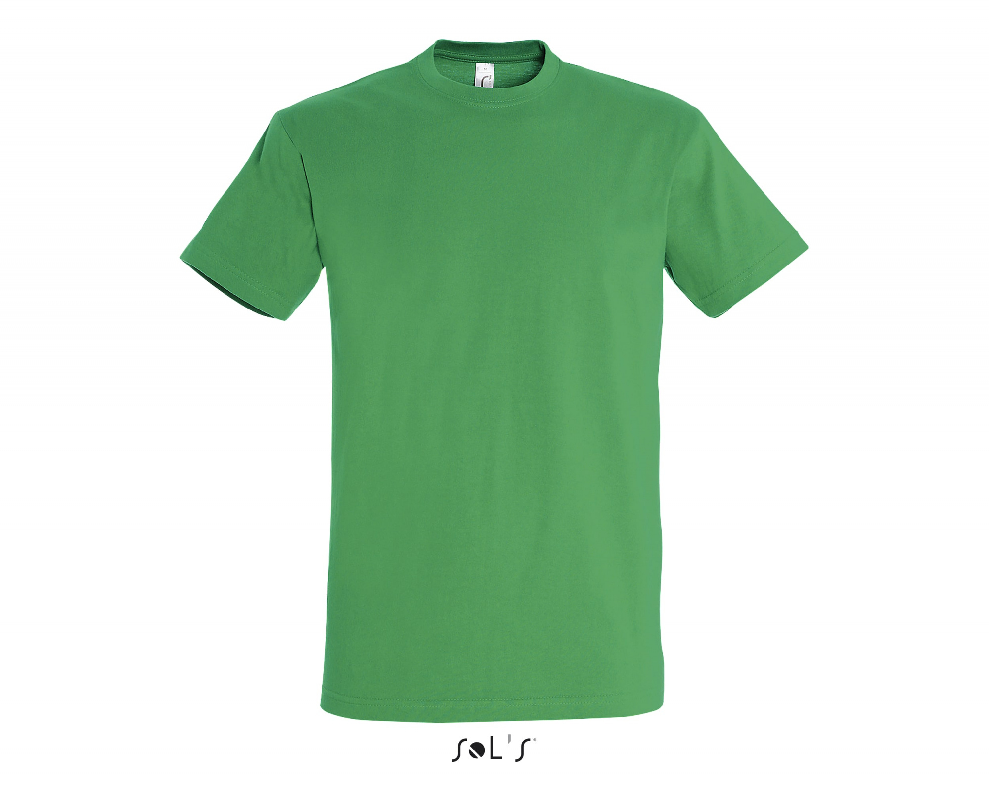 Фуфайка (футболка) IMPERIAL мужская,Ярко-зелёный 5XL