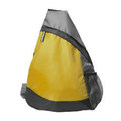 Рюкзак Pick, жёлтый/серый/чёрный, 41 x 32 см, 100% полиэстер 210D (желтый)