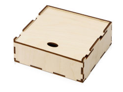Деревянная подарочная коробка, 122 х 45 х 122 мм
